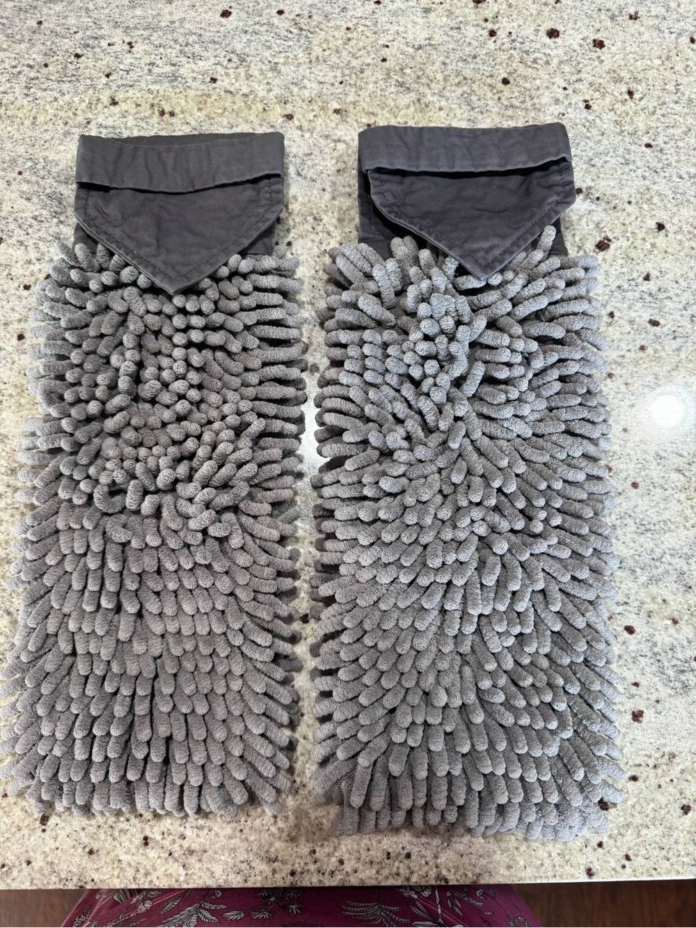 Set of 2 Norwex Chenille hand towels